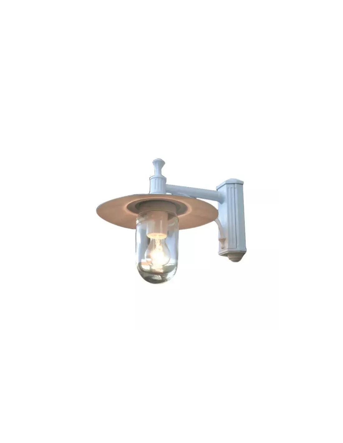 Applique D'extérieur Montana 2 Blanche, Roger Pradier