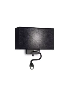 Applique/Liseuse Hotel Noire, Ideal Lux