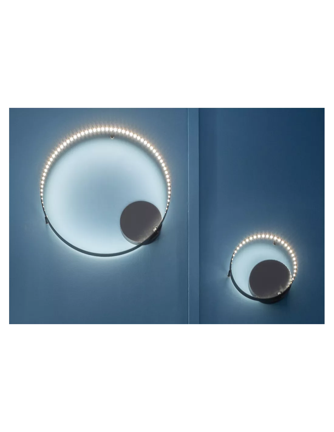 Applique/Plafonnier Curve Noire 4 Tailles, Le Deun Luminaires – Image 6