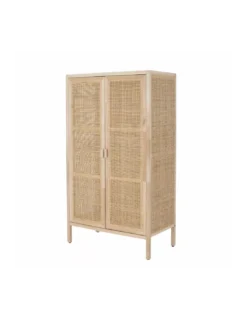 Armoire En Cannage Naturel Marikka, Bloomingville