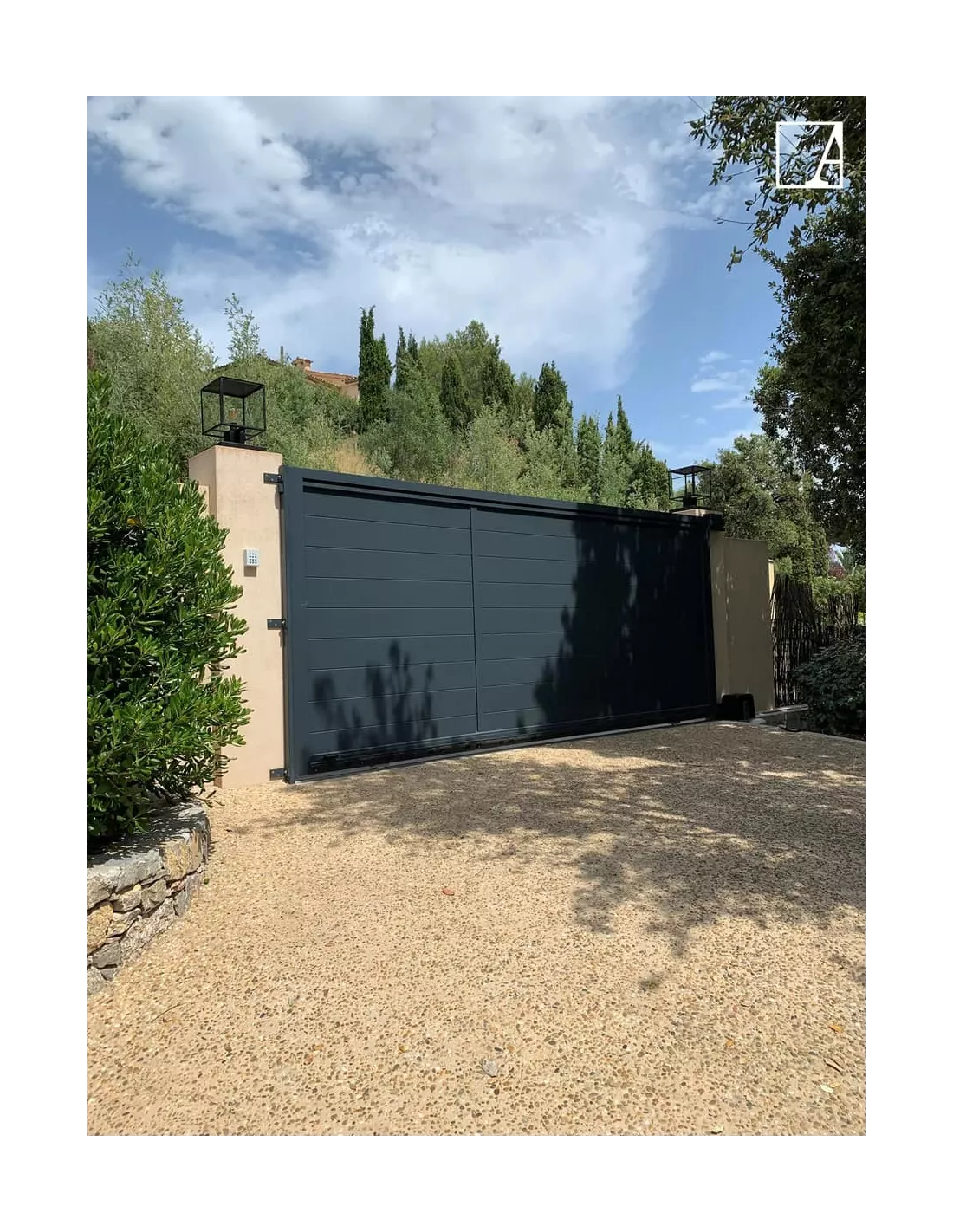 Borne D'extérieur Vitrine Pillar Lantern, Authentage – Image 2