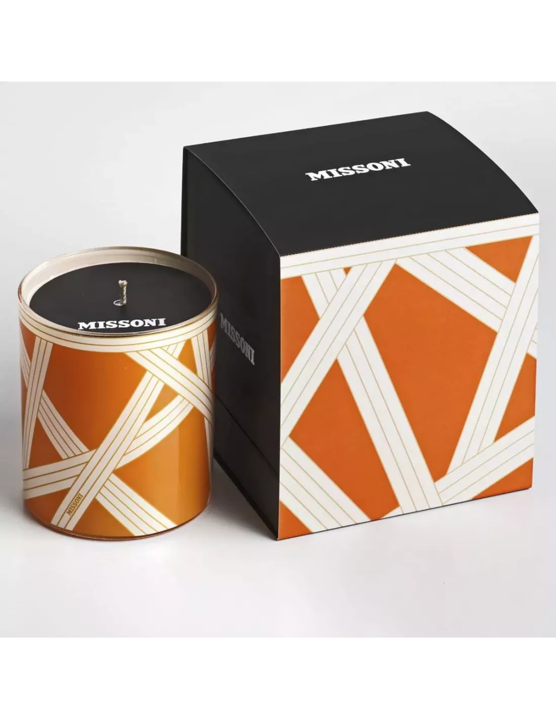 Bougie Nastri Orange En Verre, Missoni Home – Image 2