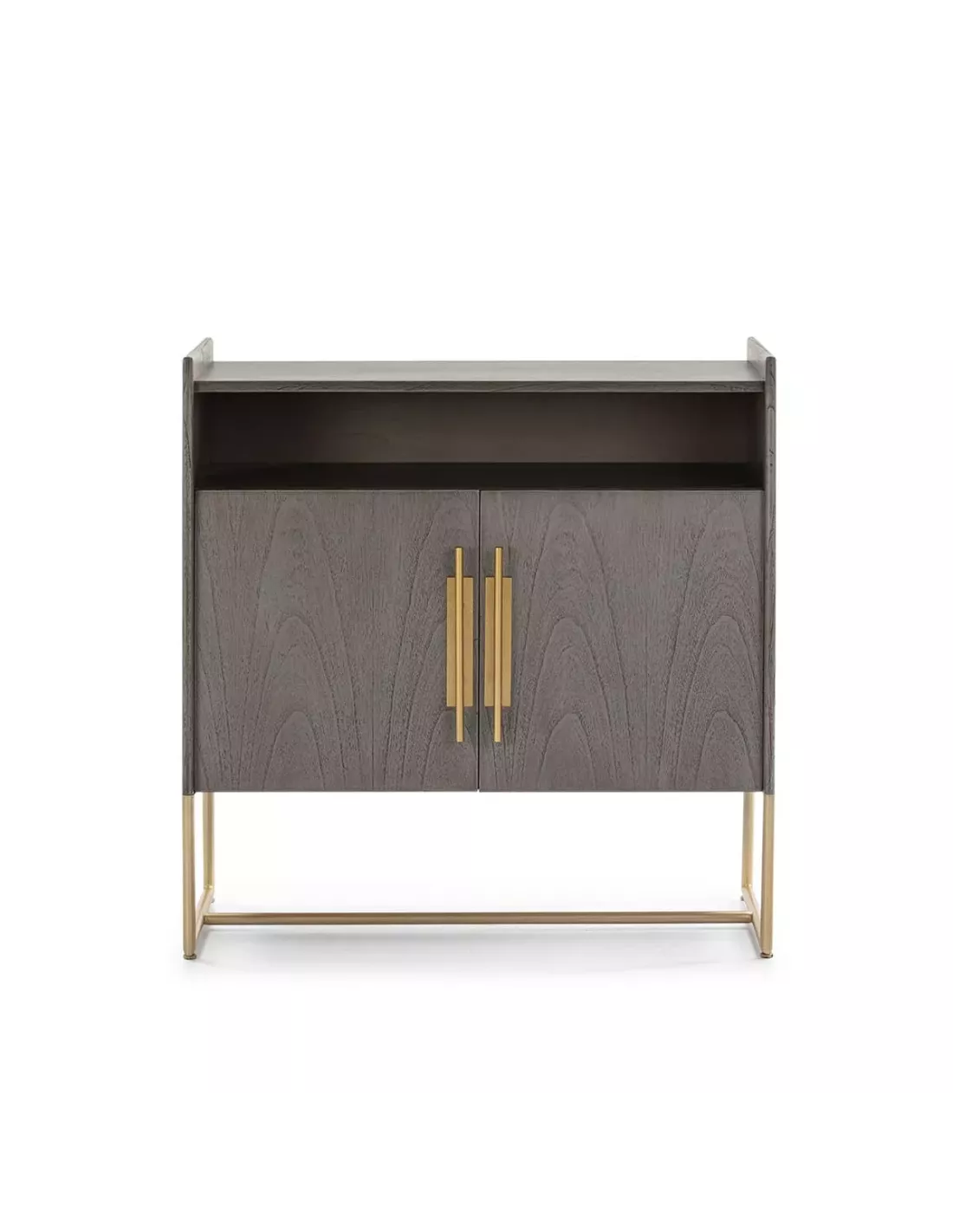 Buffet 2 Portes Gris 90cm, Thai Natura – Image 3