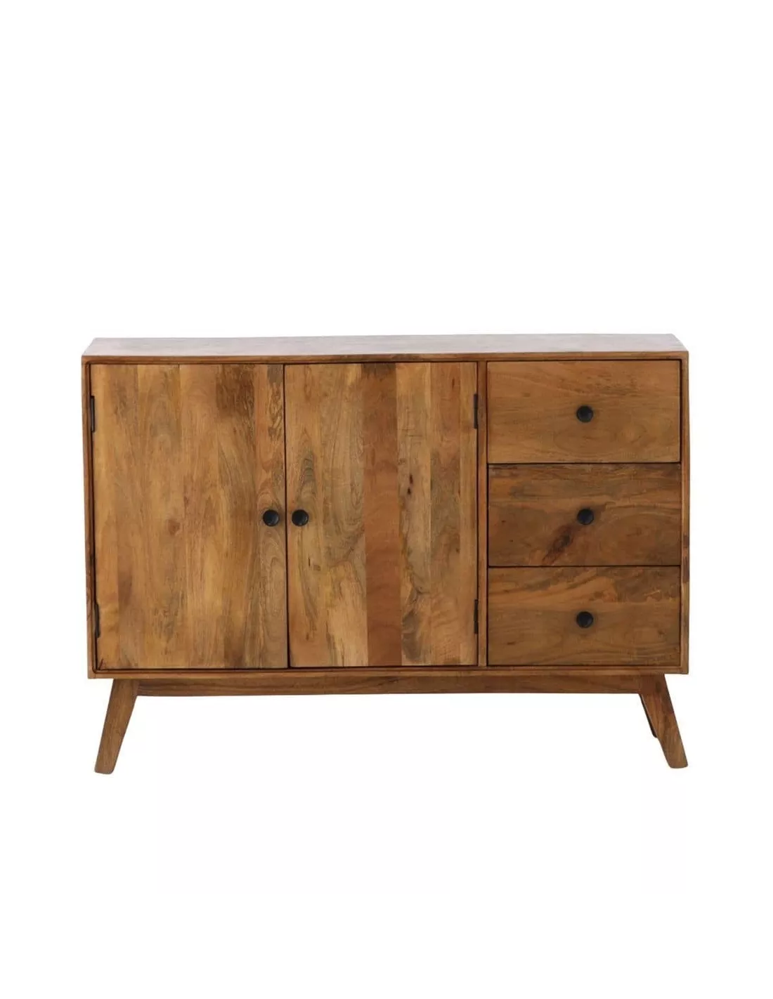 Buffet 3 Tiroirs 2 Portes 120cm – Image 2