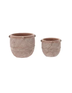 Caches Pot Naturels En Ciment Syracuse