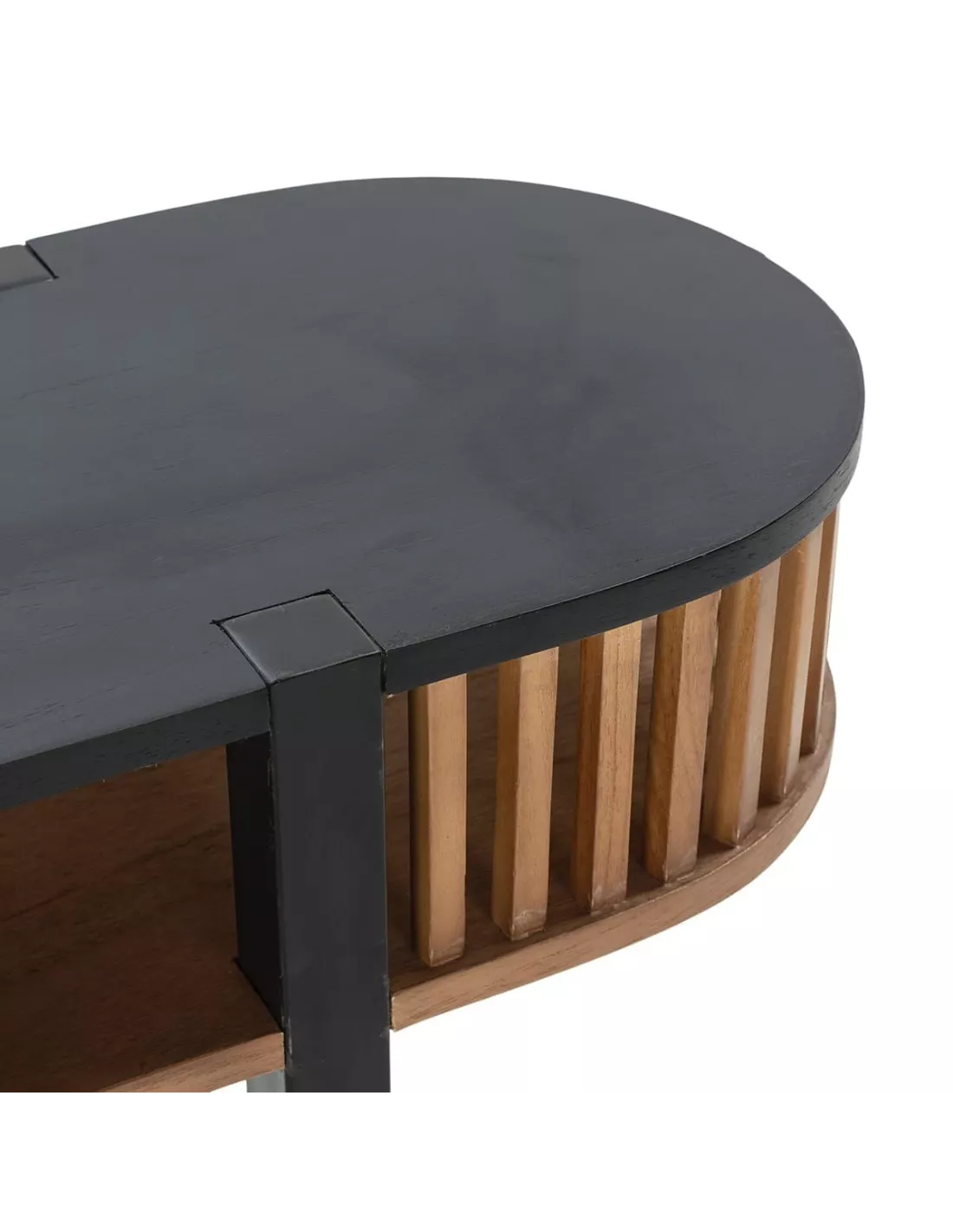 Console Noire 150cm Louise, Thai Natura – Image 2