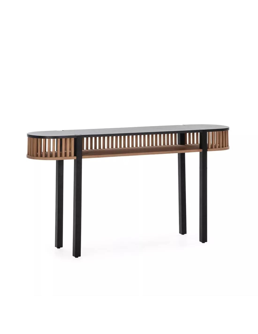 Console Noire 150cm Louise, Thai Natura