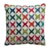 Coussin Beth Multicolore Brodé, Vivaraise