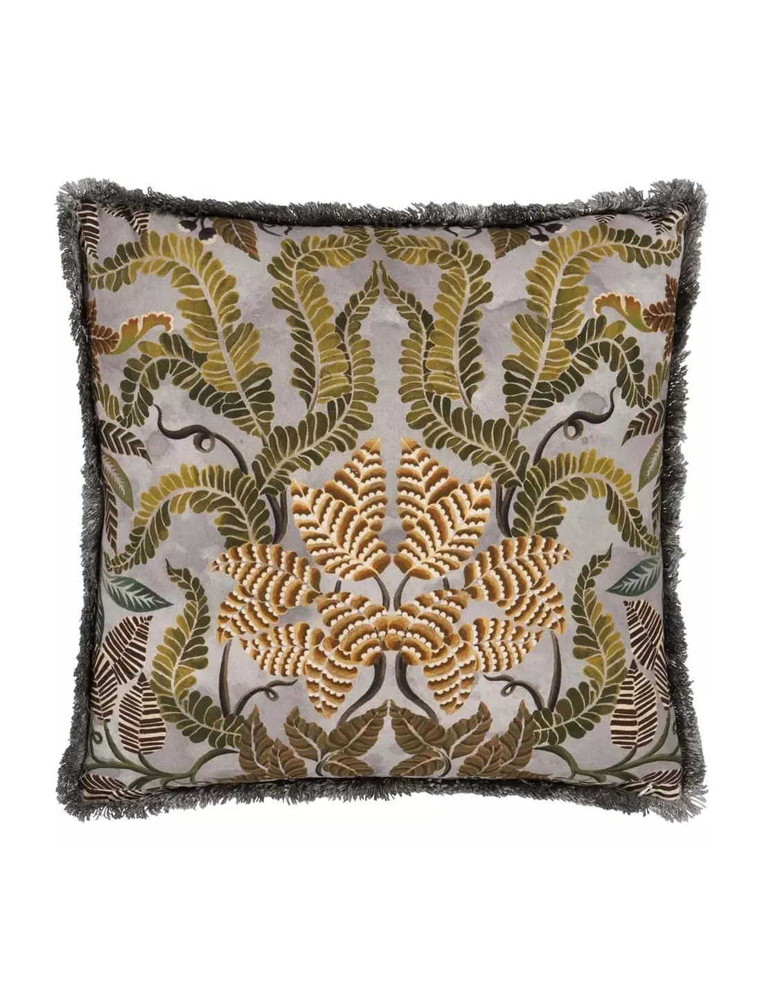 Coussin Brocart Decoratif Embroidered Sepia, Designers Guild – Image 2