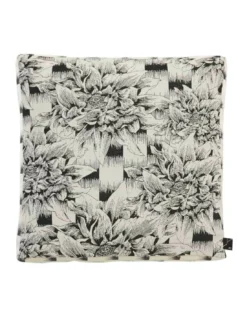 Coussin Hana Kasuri Noir, K3 Design By Kenzo Takada