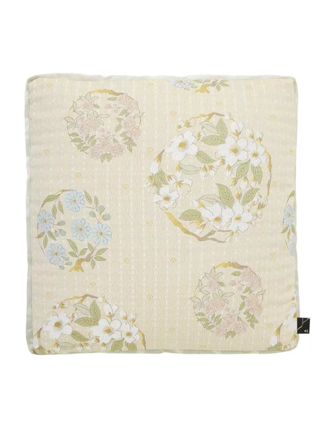 Coussin Hana Maru Naturel, K3 Design By Kenzo Takada