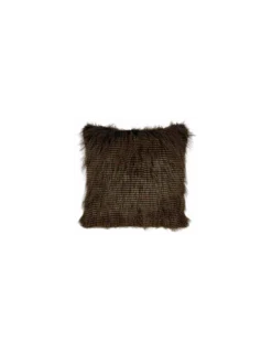 Coussin Notting Hill Brun/noir Lelievre