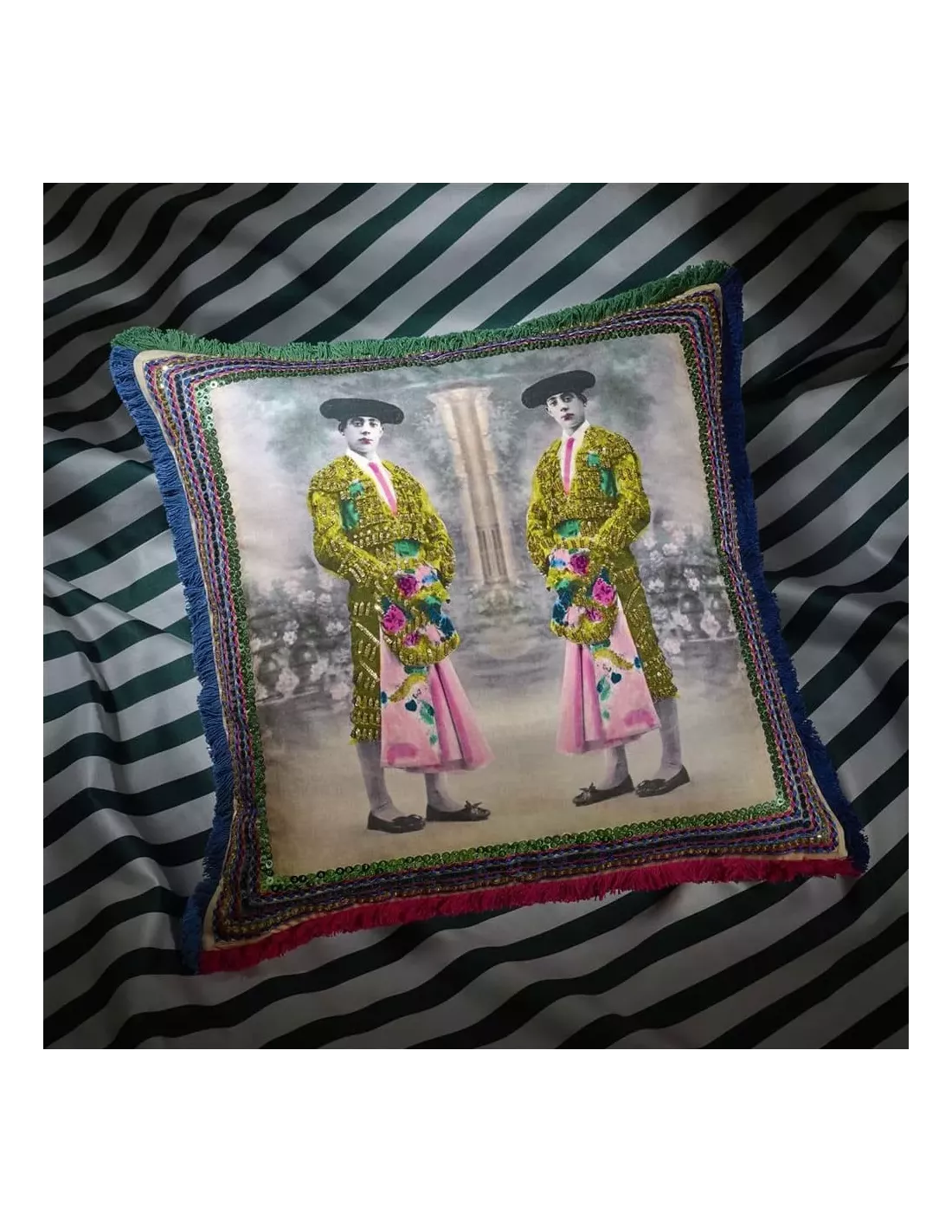 Coussin Torero Twins, Christian Lacroix – Image 2