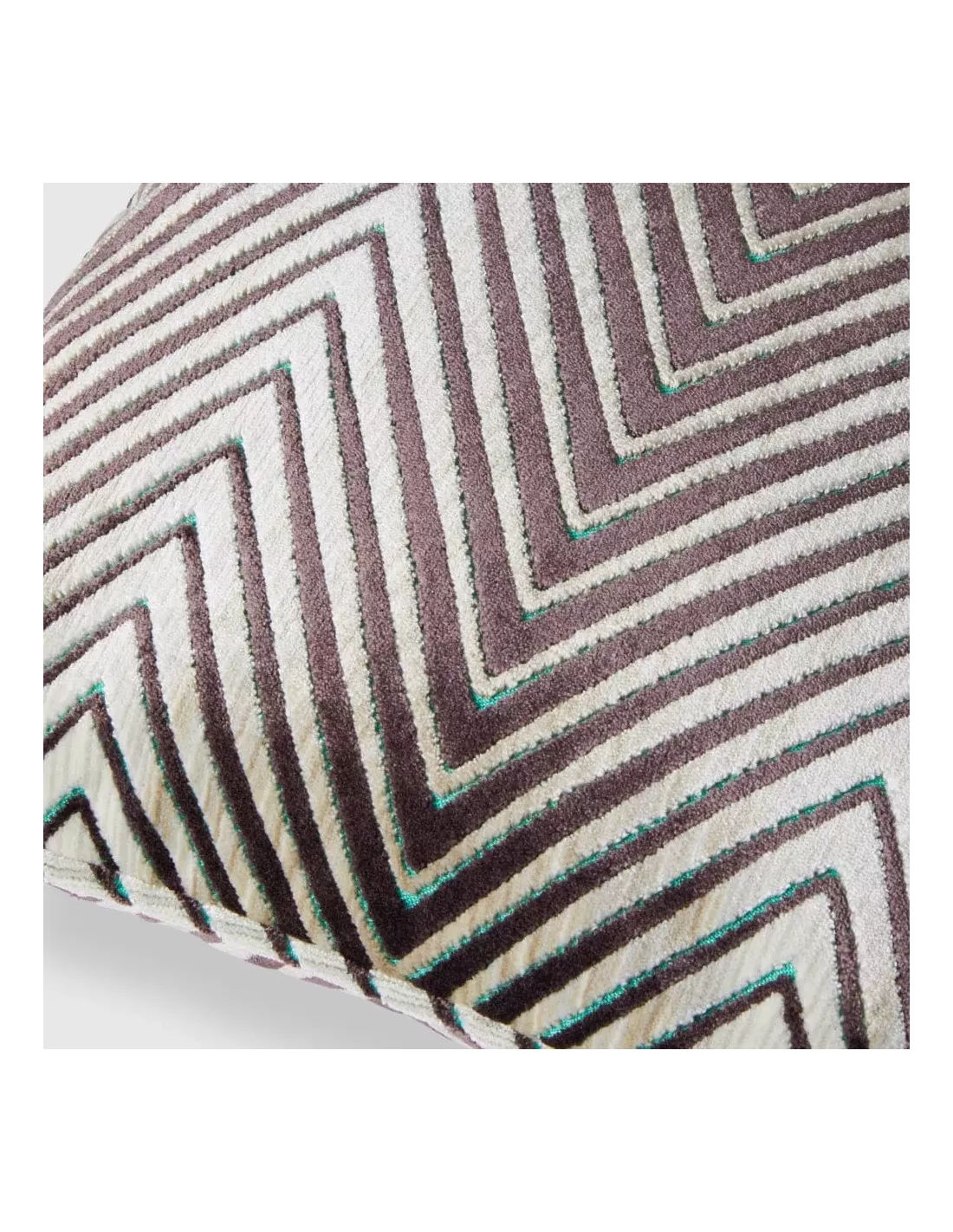 Coussin Violet Ziggy 149 Rectangulaire, Missoni Home – Image 2