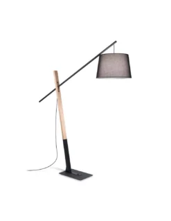Lampadaire Eminent Noir, Ideal Lux