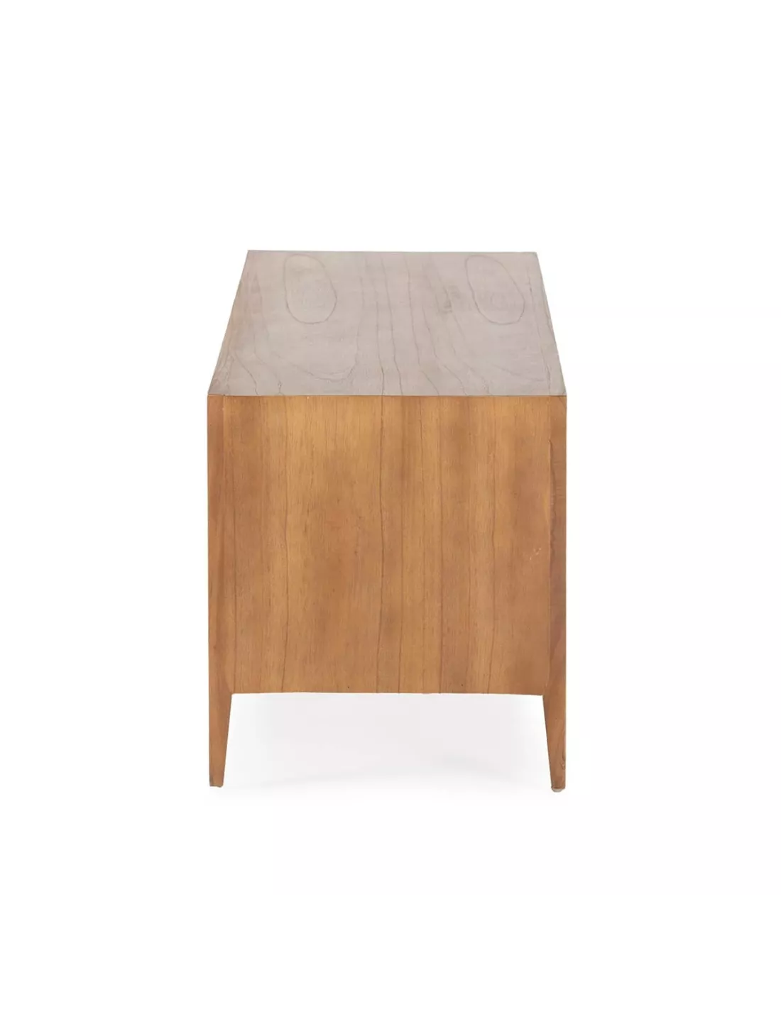 Meuble TV Cèdre Naturel Et Cannage 160cm, Thai Natura – Image 4