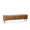 Meuble TV En Bois De Manguier Naturel 174cm