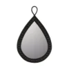 Miroir Goutte Louise Noir 2 Tailles