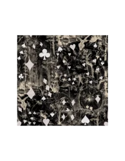 Papier Peint Beriba Noir, Jean Paul Gaultier