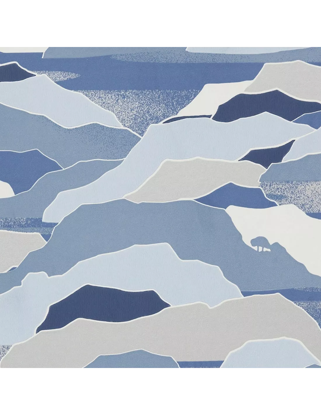 Papier Peint Colline Bleuté, Lelièvre