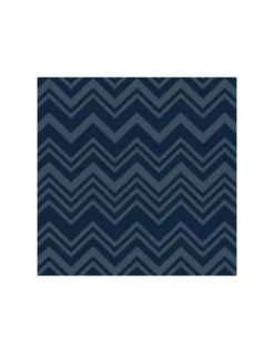 Papier Peint Macro Zig Zag Blue, Missoni Home