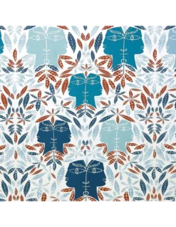 Papier Peint Vinyle Cap D’Ail Bleu, Lelièvre