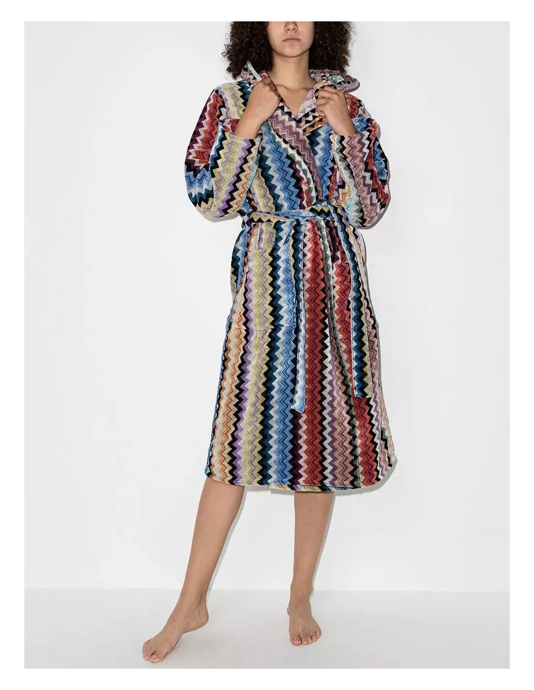 Peignoir Capuche Adam, Missoni Home – Image 2