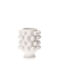 Petit Vase Blanc H24