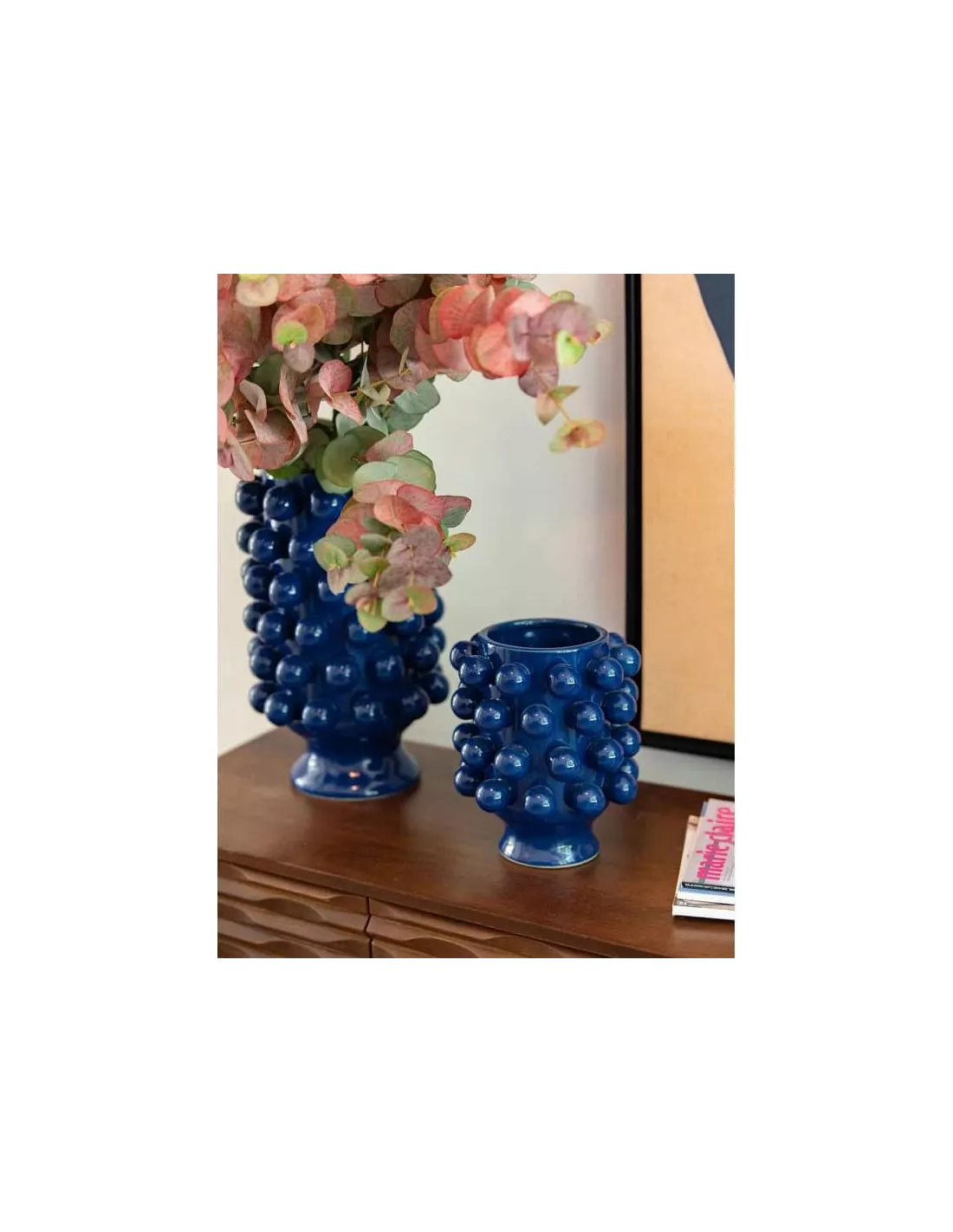 Petit Vase Vert Olive H24 – Image 2