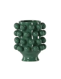 Petit Vase Vert Olive H24