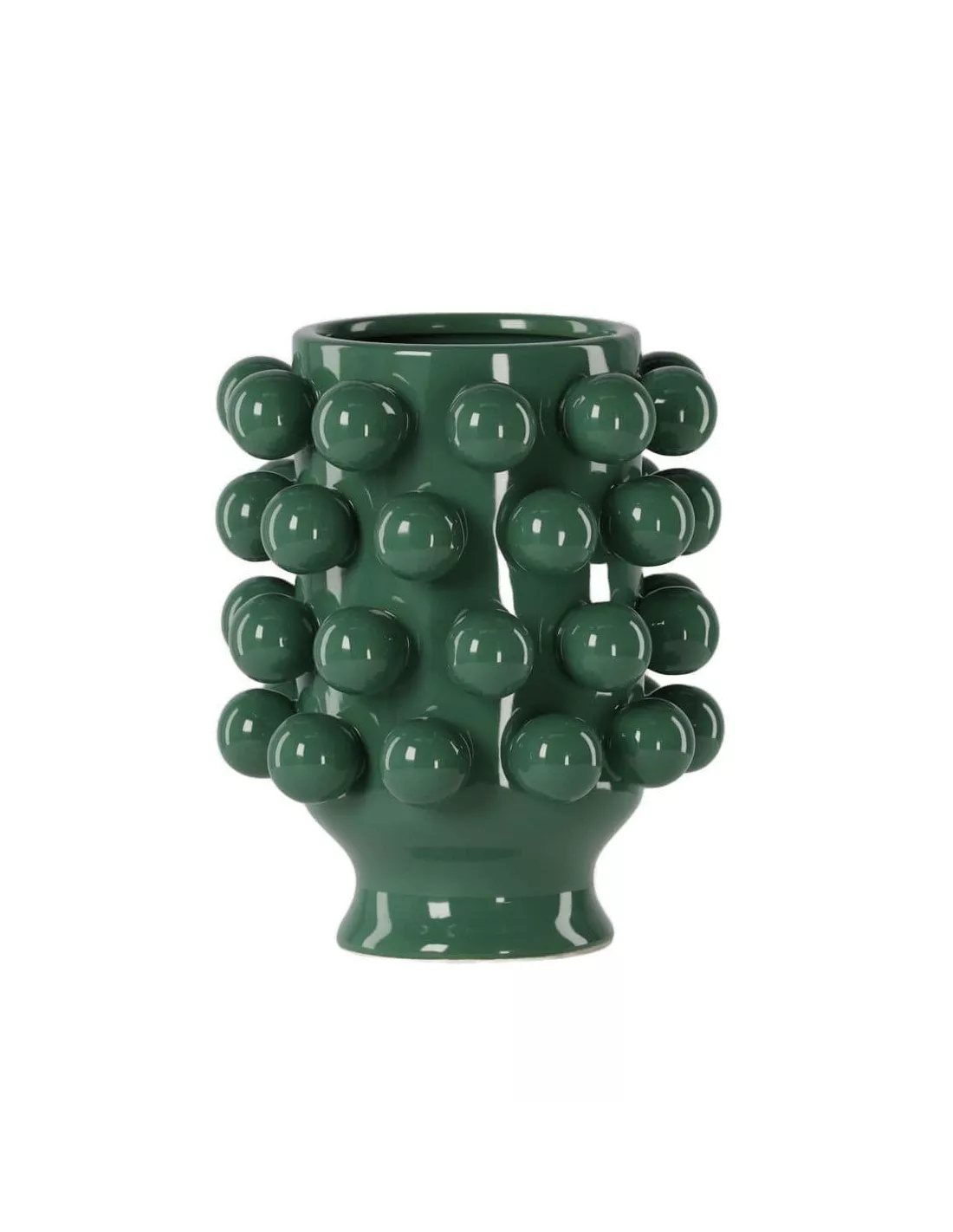 Petit Vase Vert Olive H24