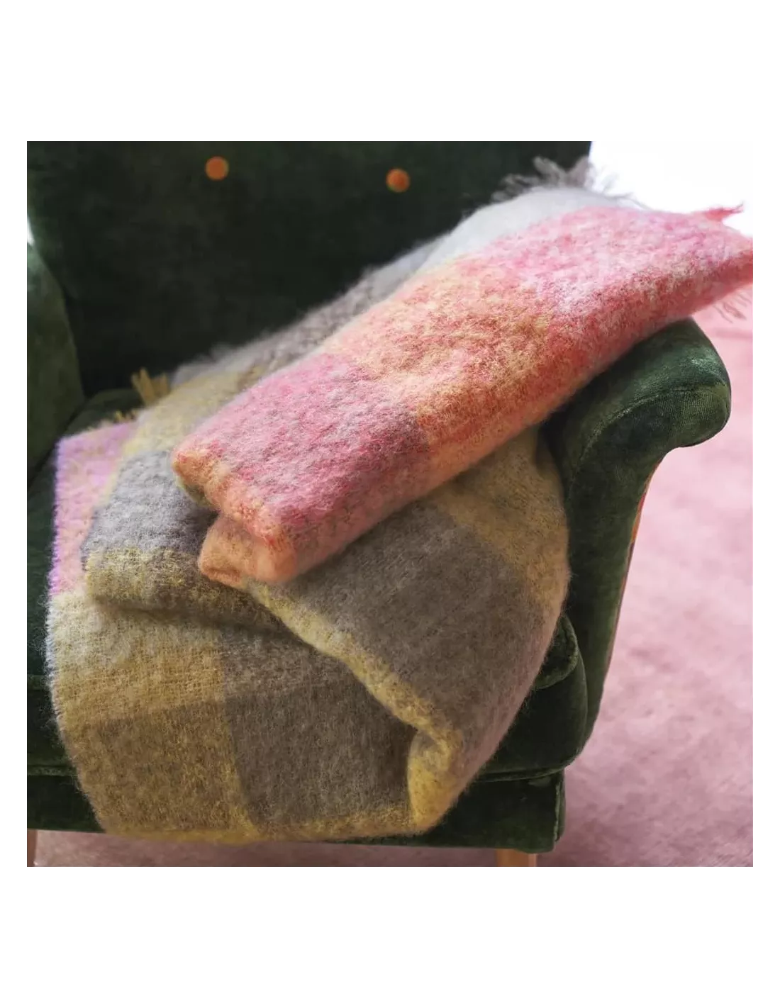 Plaid Fontaine Sepia, Designers Guild