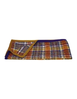 Plaid Jack Violet/ocre Lelievre