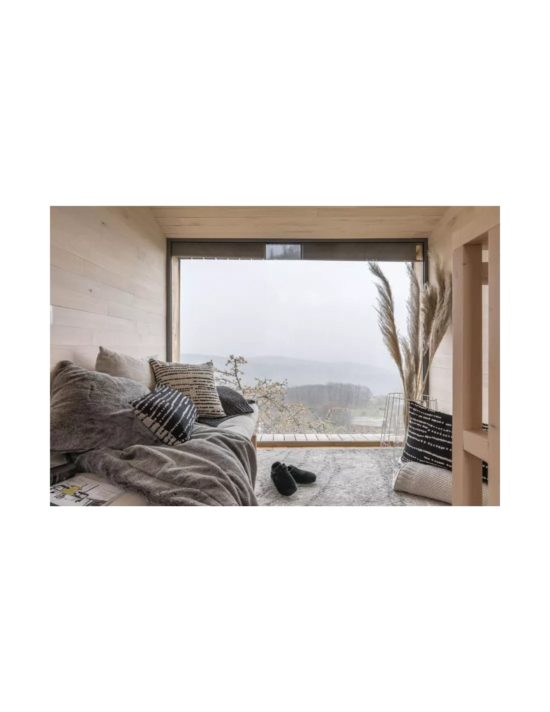 Plaid Kinta Mirabelle Fausse Fourrure, Vivaraise – Image 2