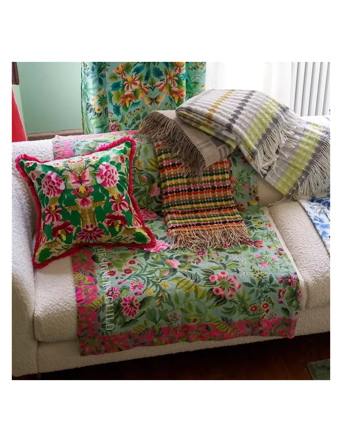 Plaid Marano Zinnia, Designers Guild – Image 2