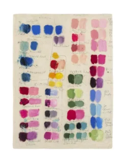 Plaid Mixed Tones Canvas, John Derian