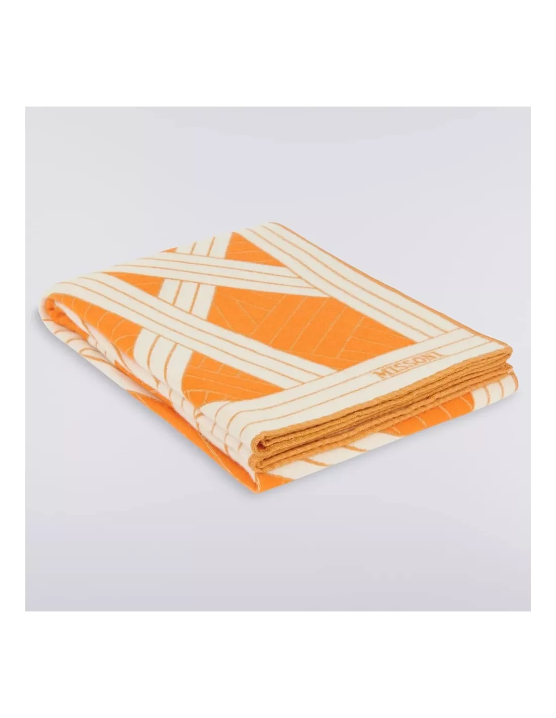 Plaid Nastri Orange, Missoni Home – Image 3
