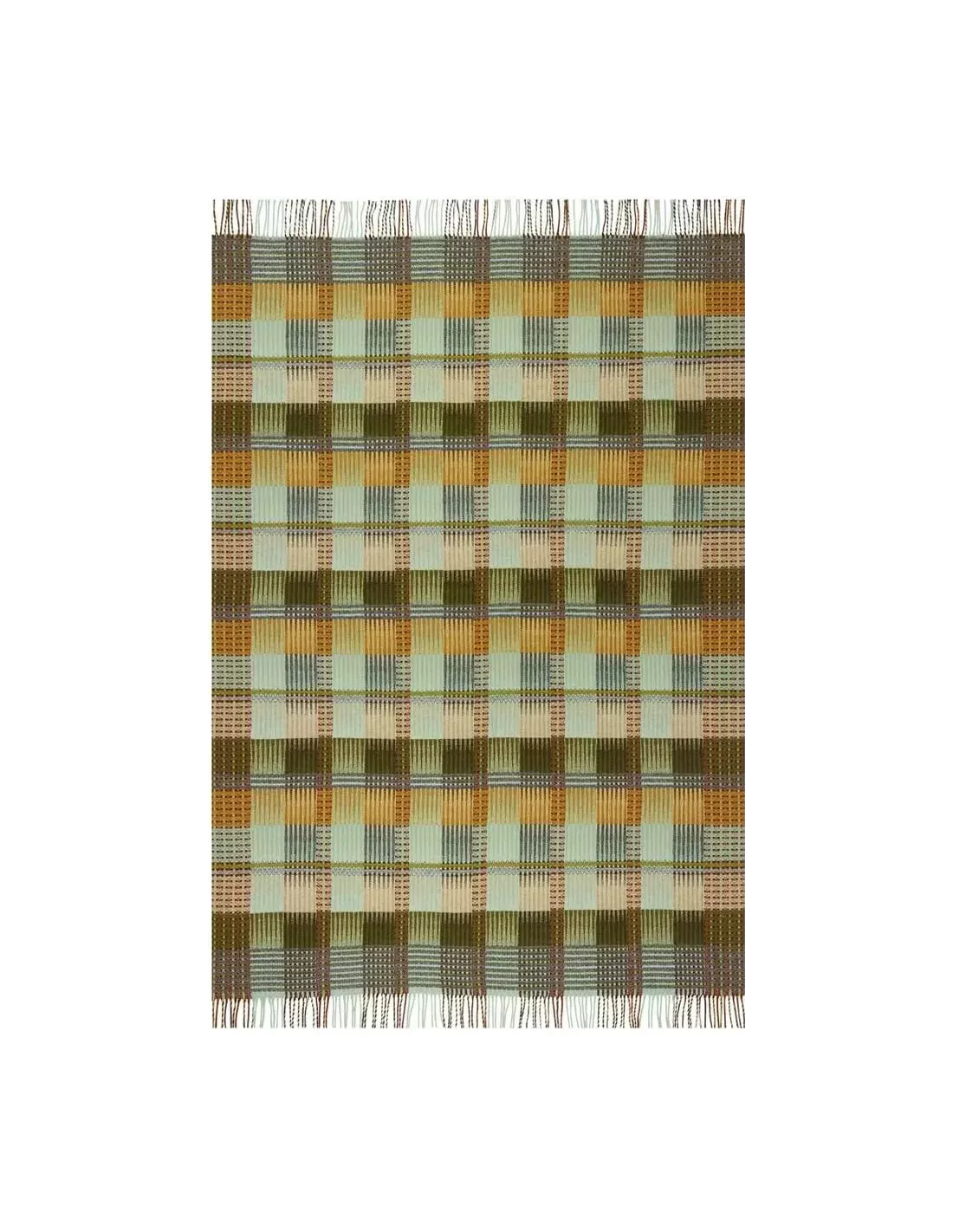 Plaid Tasara Ochre Woven, Designers Guild – Image 4