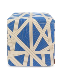 Pouf Cube Nastri Bleu, Missoni Home