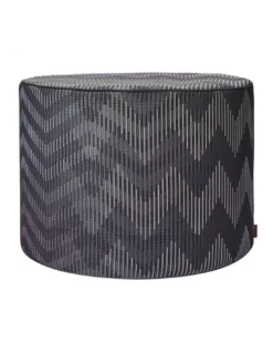 Pouf Dinamico Gris Antracite 160, Missoni Home