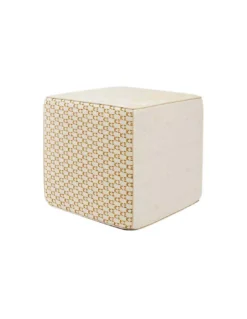 Pouf Pivoine Ivoire, K3 Design By Kenzo Takada