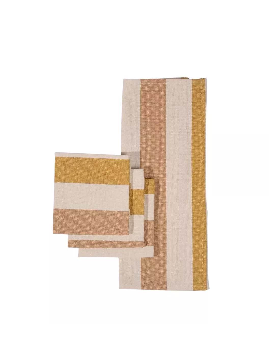 Serviettes De Table Boulevard Raspail Miel, Les Toiles Du Soleil