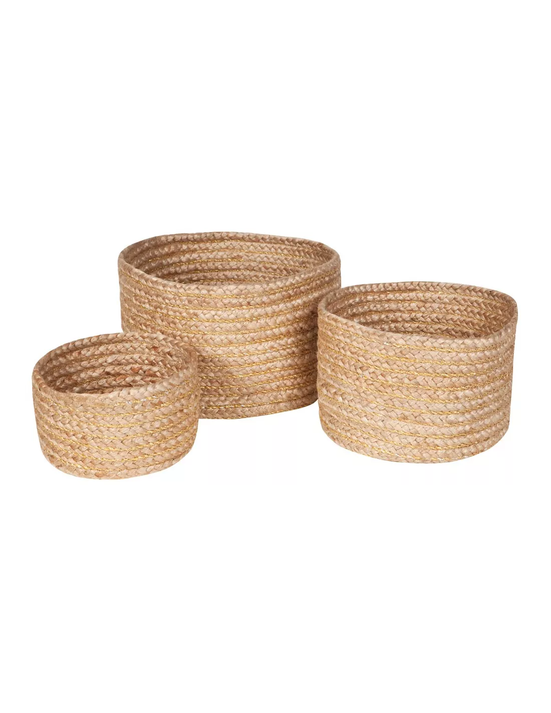 Set 3 Paniers De Rangement Abha, Nattiot