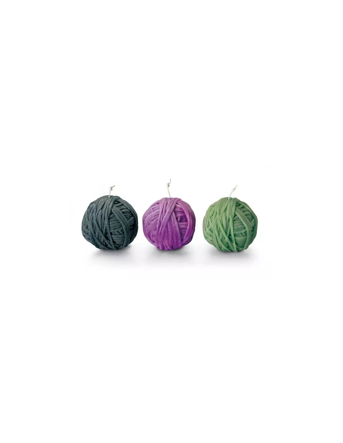 Set De 3 Bougies Gomitolo 170, Missoni Home