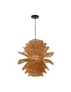 Suspension En Rotin Naturel D60, Thai Natura