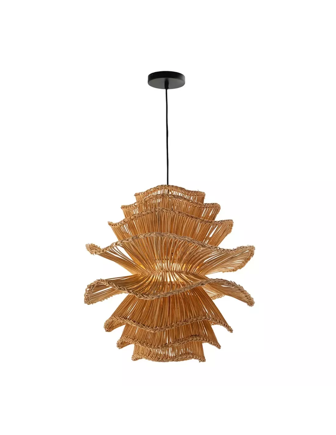 Suspension En Rotin Naturel D60, Thai Natura