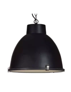 Suspension Hangar Noir Mat, Linea Verdace