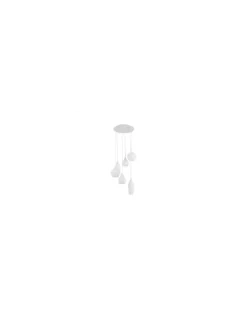 Suspension Soft Blanche Ronde, Ideal Lux