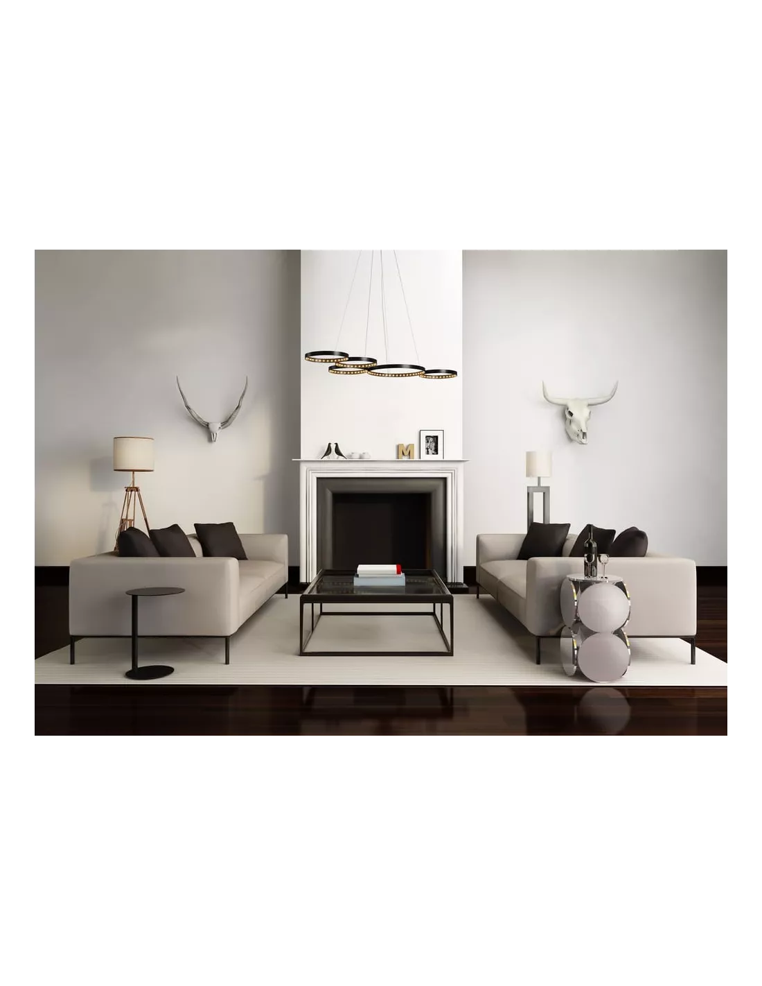 Suspension Super 8 Noire, Le Deun Luminaires – Image 2