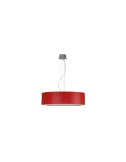 Suspension Tambourin Rouge Un Autre Regard